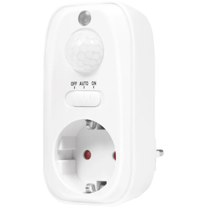 LogiLink Steckdosenadapter PA0248, 1-fach, Mit Bewegungs- Und Helligkeitsmelder 1 LogiLink Steckdosenadapter PA0248, 1-fach, Mit Bewegungs- Und Helligkeitsmelder