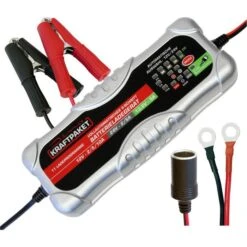 Dino-Kraftpaket Autobatterie-Ladegerät 12V/24V-10A, 136302, 12 V / 24 V, 2 A / 5 A / 10 A