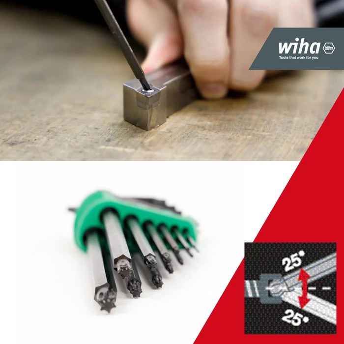 Wiha Torx-Winkelschlüssel SB366BEHZ1301 ErgoStar, 14-teilig, Mit Kugelkopf, TX5 - TX45 2 Wiha Torx-Winkelschlüssel SB366BEHZ1301 ErgoStar, 14-teilig, Mit Kugelkopf, TX5 - TX45 – Bild 2