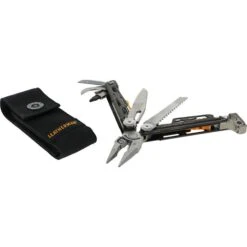 Leatherman Multitool Signal, 832265, 19 Funktionen, Silber, Mit Nylon-Etui
