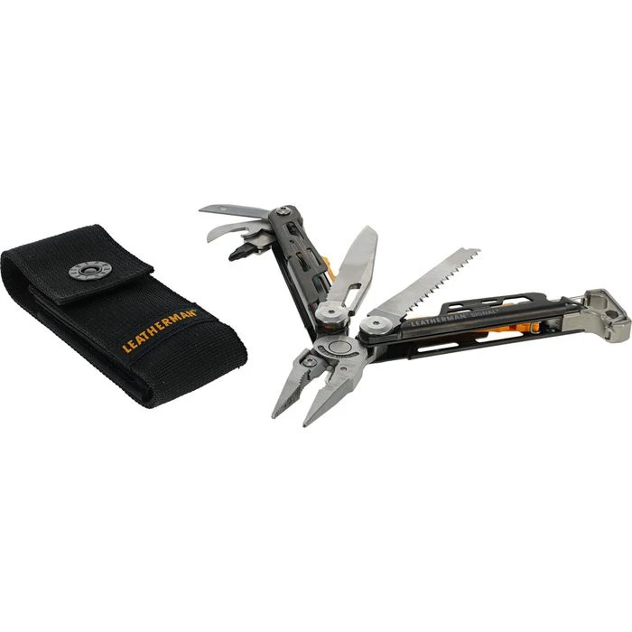 Leatherman Multitool Signal, 832265, 19 Funktionen, Silber, Mit Nylon-Etui 1 Leatherman Multitool Signal, 832265, 19 Funktionen, Silber, Mit Nylon-Etui