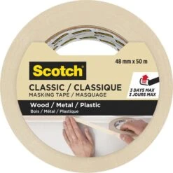 Scotch Kreppband Classic, Innen, 48mm X 50m