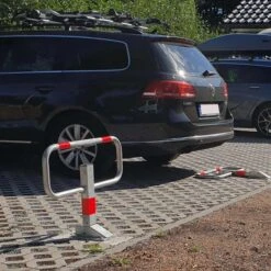 Moravia Parkbügel Sesam, Silber / Rot, Klappbar, Zum Aufdübeln, 78 X 57cm, Mit Zylinderschloss 9 Moravia Parkbügel Sesam, Silber / Rot, Klappbar, Zum Aufdübeln, 78 X 57cm, Mit Zylinderschloss -Makita Shop 0502d10d2f30e0e58835225adcc9f988b7a22277 parkbuegel moravia sesam silber rot klappbar