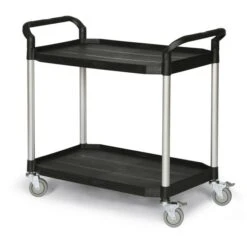 Matador Tischwagen HX-808LE, Kunststoff, 2 Etagen, Tragkraft 250kg, 915 X 520 Mm