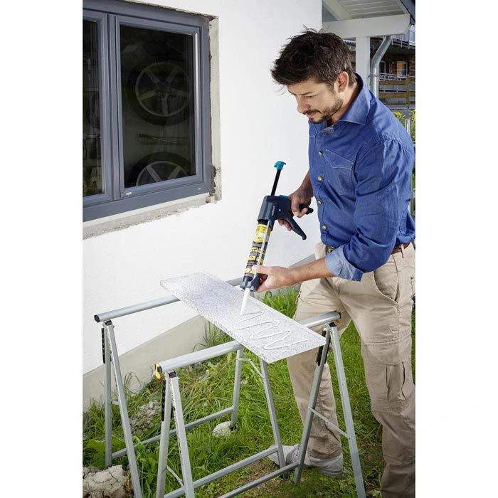 Wolfcraft Kartuschenpresse 1 MG 600 Pro, 4356000, Mechanisch, Bis 310ml Kartuschen, Aus Kunststoff 3 Wolfcraft Kartuschenpresse 1 MG 600 Pro, 4356000, Mechanisch, Bis 310ml Kartuschen, Aus Kunststoff – Bild 3