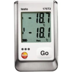 Testo Datenlogger 175 T2, Temperatur, Externer Fühleranschluss, Display