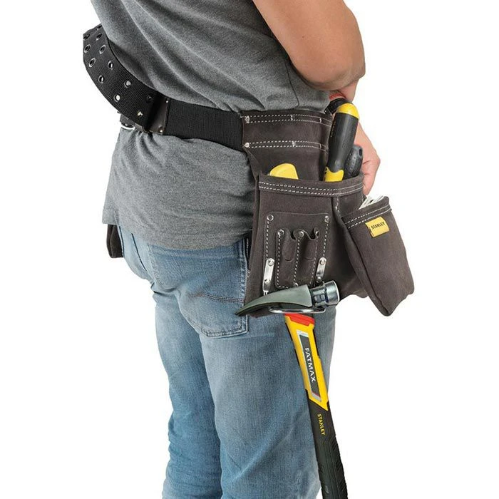 Stanley Werkzeug-Gürteltasche STST1-80114, Leder, Hammer- Und Nageltasche 5 Stanley Werkzeug-Gürteltasche STST1-80114, Leder, Hammer- Und Nageltasche – Bild 5