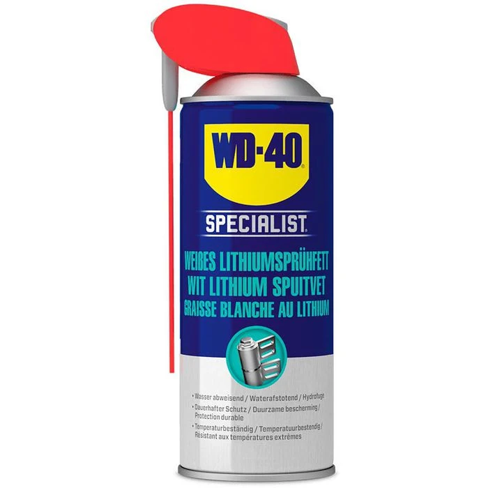 WD-40 Mehrzweckfett Weißes Lithiumsprühfett 491034, Spray, Smart Straw, 300ml 1 WD-40 Mehrzweckfett Weißes Lithiumsprühfett 491034, Spray, Smart Straw, 300ml
