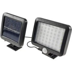 ChiliTec LED-Außenstrahler 22453, 2 Watt, 300 Lm, Bewegungsmelder, Solar + Akku, Schwarz -Makita Shop 10ea05f38ad9a8641e6080819ed48d03d43867b3 led aussenstrahler chilitec 22453 2 watt