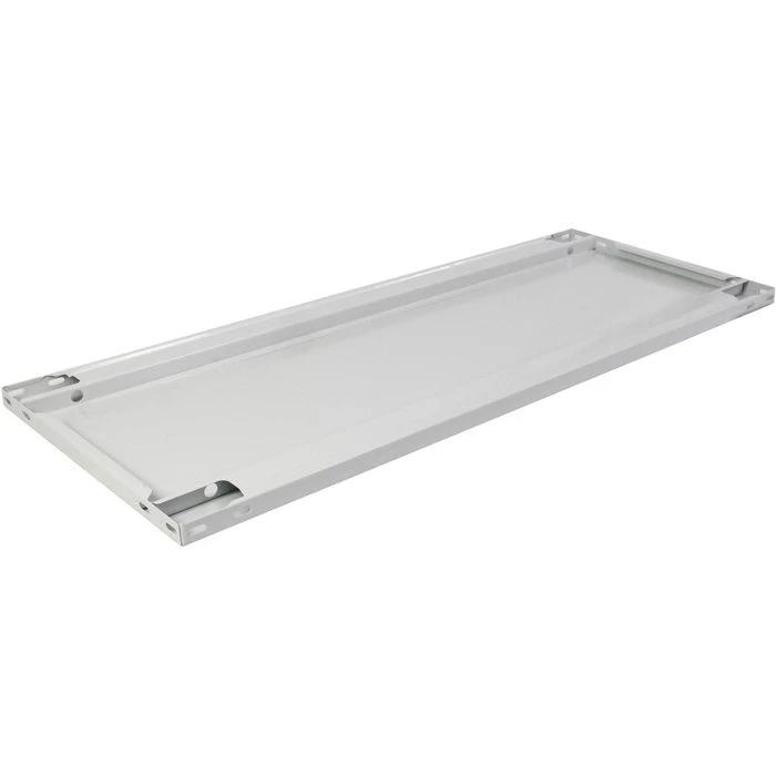 Schulte Fachboden 30133-B-AL, Für Schwerlastregal, Stecksystem, 100 X 30cm BxT, Lichtgrau 2 Schulte Fachboden 30133-B-AL, Für Schwerlastregal, Stecksystem, 100 X 30cm BxT, Lichtgrau – Bild 2