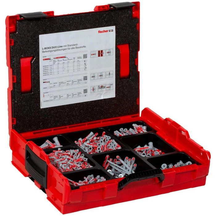 Fischer Dübel 558626, L-BOXX 102 DuoLine-Set, 3 Verschiedene Dübel, 2-K-Dübel, 833-teilig 3 Fischer Dübel 558626, L-BOXX 102 DuoLine-Set, 3 Verschiedene Dübel, 2-K-Dübel, 833-teilig – Bild 3