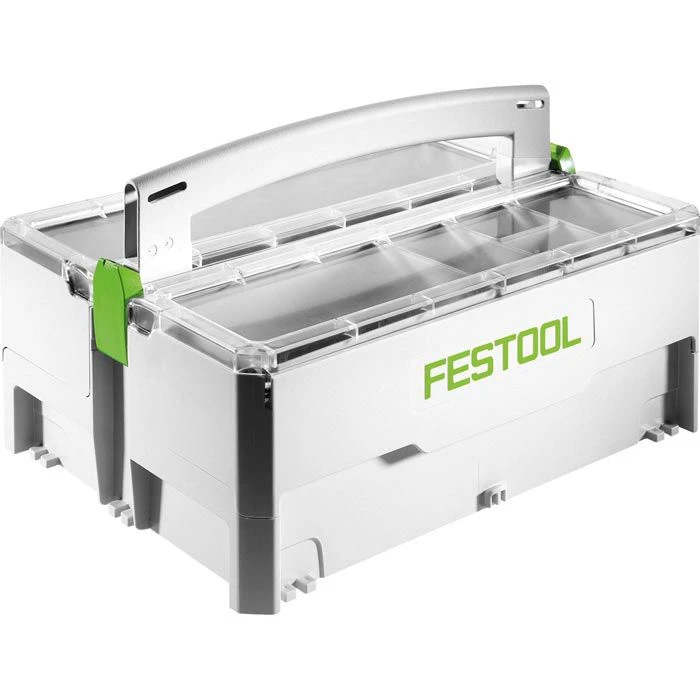 Festool Werkzeugkoffer SYS-StorageBox SYS-SB, Leer, Kunststoff Klappkoffer 2 Festool Werkzeugkoffer SYS-StorageBox SYS-SB, Leer, Kunststoff Klappkoffer – Bild 2