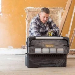 Stanley Werkzeugkoffer FatMax Cantilever Pro 26, FMST1-75791, Leer, Aus Kunststoff -Makita Shop 1612f67e4480b836e7de6d7674c849385b854941 werkzeugkoffer stanley fatmax cantilever pro 26