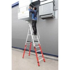 MUNK Podestleiter 52083, Mit 3 Stufen, Erweiterbar, Aluminium, Arbeitshöhe 2,7m 14 MUNK Podestleiter 52083, Mit 3 Stufen, Erweiterbar, Aluminium, Arbeitshöhe 2,7m -Makita Shop 19c24e565384a18a6c47f27bcd8e86d989ec8610 podestleiter munk 52083 mit 3 stufen