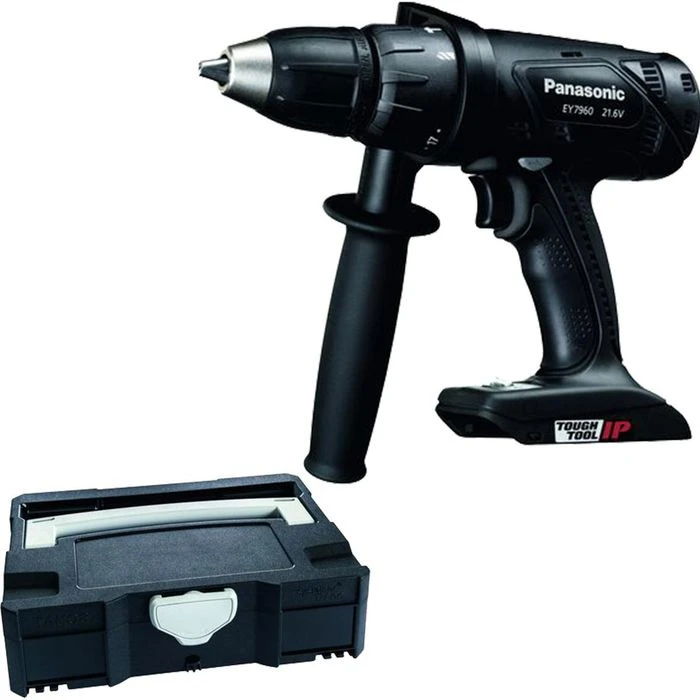 Panasonic Akku-Schlagbohrschrauber EY7960XT, 21,6V, Mit Koffer 1 Panasonic Akku-Schlagbohrschrauber EY7960XT, 21,6V, Mit Koffer
