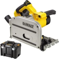DeWalt Handkreissäge DWS520K, Tauchsäge, 1300 W, Schnitttiefe Bis 59mm, Mit Koffer