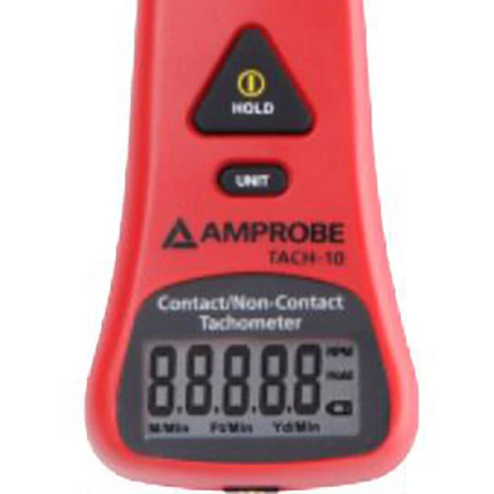 Beha-Amprobe Drehzahlmesser TACH10 Digital, Optisch & Mechanisch, Mit Laser 2 Beha-Amprobe Drehzahlmesser TACH10 Digital, Optisch & Mechanisch, Mit Laser – Bild 2