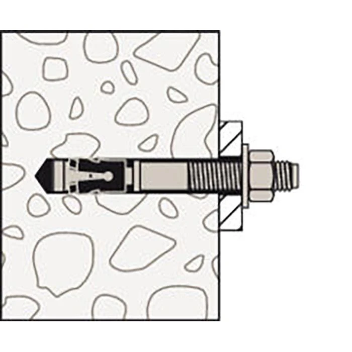 Fischer Schwerlastdübel FBN II 8/10 R, Edelstahl, M8 X 70mm, 50 Stück 8 Fischer Schwerlastdübel FBN II 8/10 R, Edelstahl, M8 X 70mm, 50 Stück – Bild 8