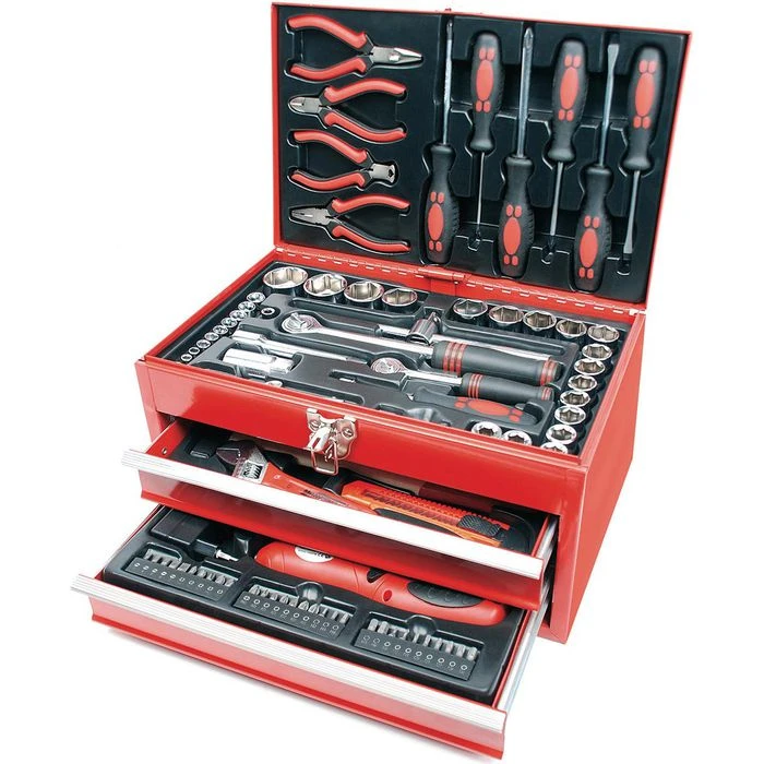 BrüderMannesmann Werkzeugkoffer M29066, 155-teilig, Mit Akkuschrauber 1 BrüderMannesmann Werkzeugkoffer M29066, 155-teilig, Mit Akkuschrauber