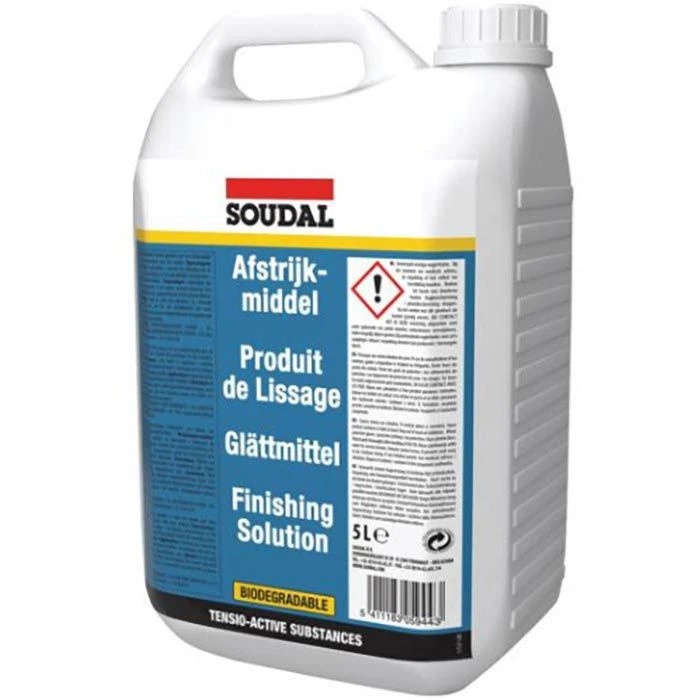Soudal Silikon-Glättmittel 107502, Für Dichtstoffe Im Kanister, 5000ml 1 Soudal Silikon-Glättmittel 107502, Für Dichtstoffe Im Kanister, 5000ml