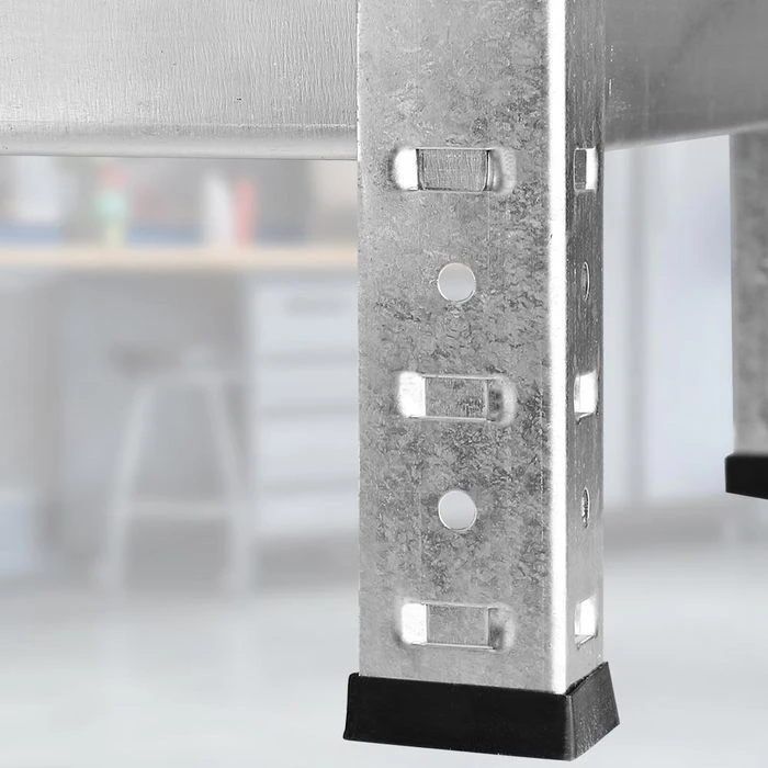 Monzana Reifenregal 104365, 120 X 180 X 40cm, 2 Ebenen & 1 Ablage, 265kg / Ebene, Für 8 Reifen 7 Monzana Reifenregal 104365, 120 X 180 X 40cm, 2 Ebenen & 1 Ablage, 265kg / Ebene, Für 8 Reifen – Bild 7