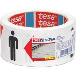 Tesa Bodenmarkierungsband Signal Social Distancing, Selbstklebend, 50m, Rot/weiß -Makita Shop 25f1a45823af55f0e5f91cb0478eb43a24bb84f9 bodenmarkierungsband tesa signal social distancing