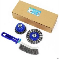 S&R Drahtbürste 135003003, 3-teiliges Set, Für Winkelschleifer, Handbürste, Stahldraht -Makita Shop 28afe60c7f8a26c06f05fc763acd810f307c2073 drahtbuerste sundr 135003003 3 teiliges set