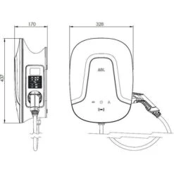 ABL Wallbox Sursum EMH2 2W2241 Master, 22 KW, Typ 2, RFID, App-fähig, MID, Kabel 6,35 M -Makita Shop 2c6144bd939a536756cefee828e0aa76ce81b4c0 wallbox abl sursum emh2 2w2241 master