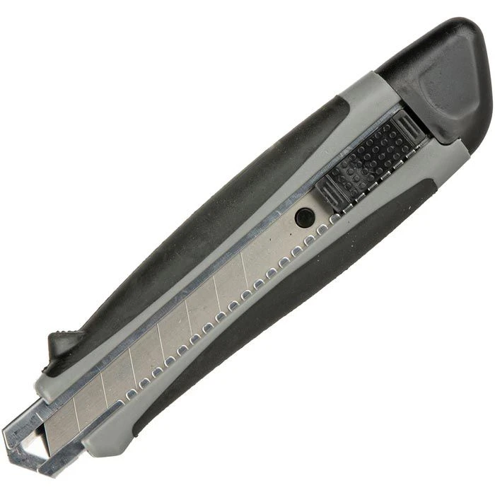 Maul Cuttermesser Gummierte Griffzone, Proficutter, Mit 18mm Klinge 3 Maul Cuttermesser Gummierte Griffzone, Proficutter, Mit 18mm Klinge – Bild 3