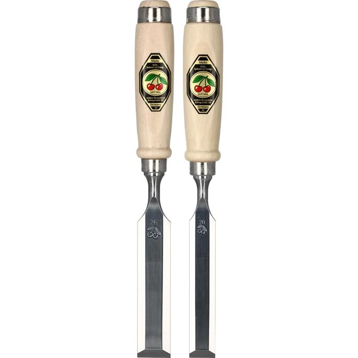 Kirschen Stechbeitel 1101000, Set, 6-teilig, 6-26mm, Im Holzkasten 4 Kirschen Stechbeitel 1101000, Set, 6-teilig, 6-26mm, Im Holzkasten – Bild 4