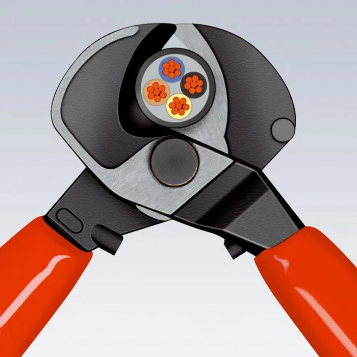 Knipex Kabelschere 95 17 500, VDE Isoliert, 500mm 2 Knipex Kabelschere 95 17 500, VDE Isoliert, 500mm – Bild 2