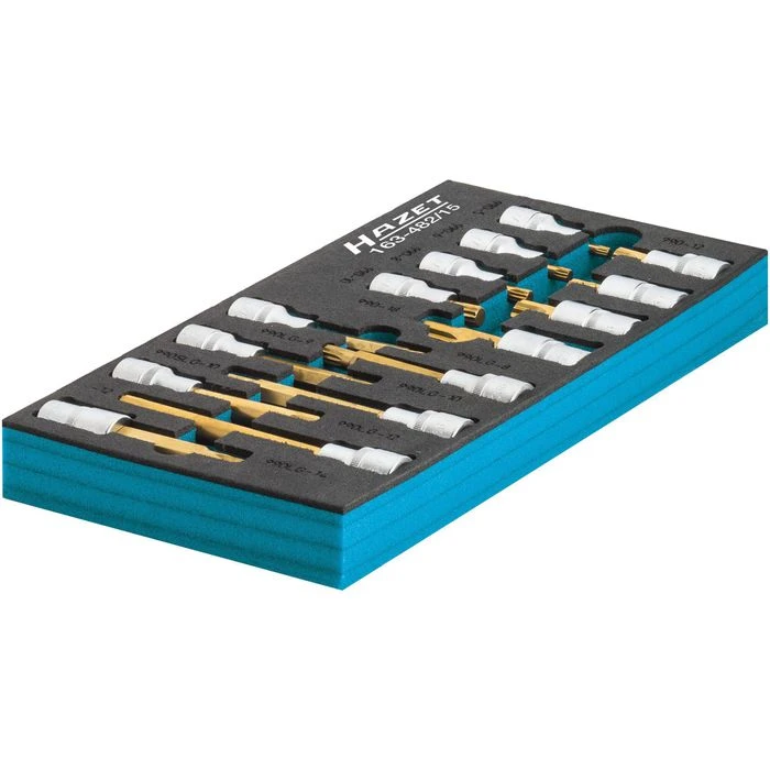 Hazet Schraubendreher-Einsatz 163-482/15 15-teilig, 1/2 Zoll, Vielzahn 2 Hazet Schraubendreher-Einsatz 163-482/15 15-teilig, 1/2 Zoll, Vielzahn – Bild 2