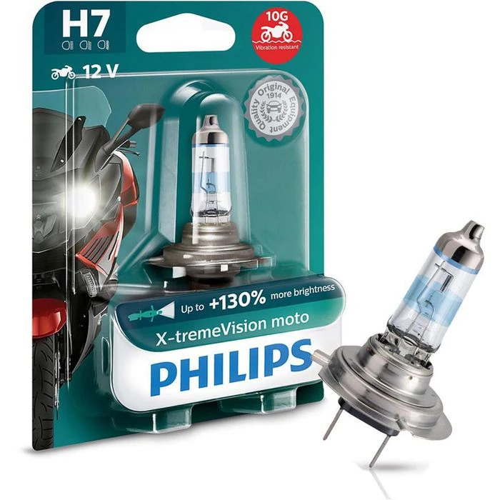 Philips Auto-Lampe X-tremeVision Moto 12972XV, H7, 12V, Scheinwerferlampe 4 Philips Auto-Lampe X-tremeVision Moto 12972XV, H7, 12V, Scheinwerferlampe – Bild 4