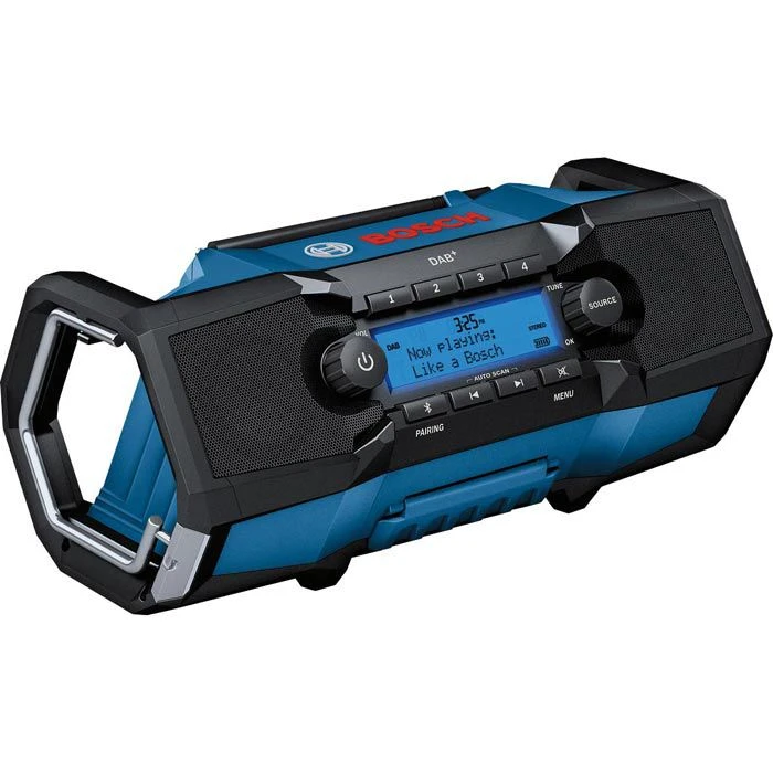 Bosch Baustellenradio GPB 18V-2 SC, 18V, DAB+, FM / 3,5mm Klinke, Bluetooth 1 Bosch Baustellenradio GPB 18V-2 SC, 18V, DAB+, FM / 3,5mm Klinke, Bluetooth