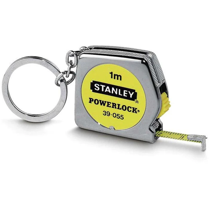 Stanley Maßband PowerLock, 0-39-055, 1m, Rücklaufsperre (PowerLock), Mit Schlüsselring 1 Stanley Maßband PowerLock, 0-39-055, 1m, Rücklaufsperre (PowerLock), Mit Schlüsselring