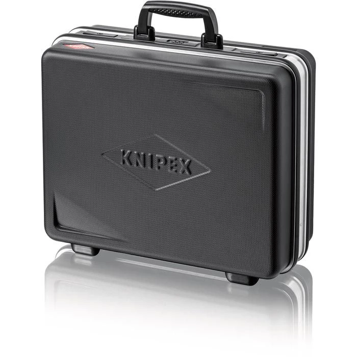 Knipex Werkzeugkoffer 00 21 05 LE, Basic, Leer, Kunststoff Klappkoffer, Abschließbar 3 Knipex Werkzeugkoffer 00 21 05 LE, Basic, Leer, Kunststoff Klappkoffer, Abschließbar – Bild 3