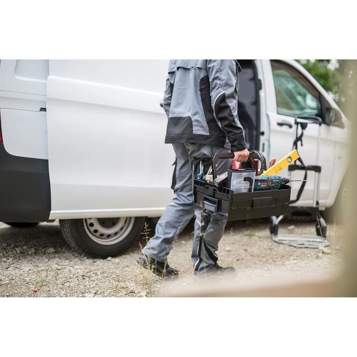 Bosch-Sortimo Werkzeugkoffer LT-BOXX 170, Leer, Kunststoff, Schwarz 2 Bosch-Sortimo Werkzeugkoffer LT-BOXX 170, Leer, Kunststoff, Schwarz – Bild 2