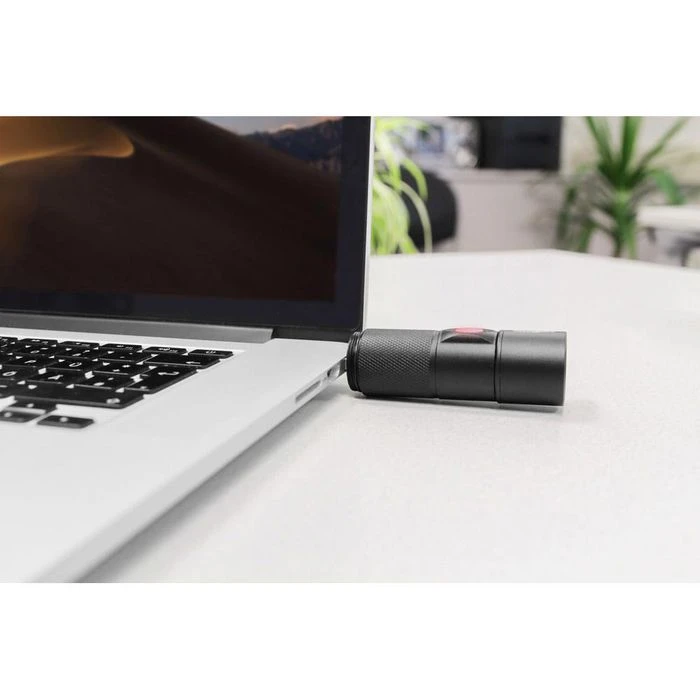 Ansmann Taschenlampe Future T350FR LED, 300 Lumen, Mit Akku, USB, Cree 6 Ansmann Taschenlampe Future T350FR LED, 300 Lumen, Mit Akku, USB, Cree – Bild 6