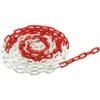 Meister Absperrkette 4520050, 5m, Kunststoff, Ø 6mm, Rot / Weiß
