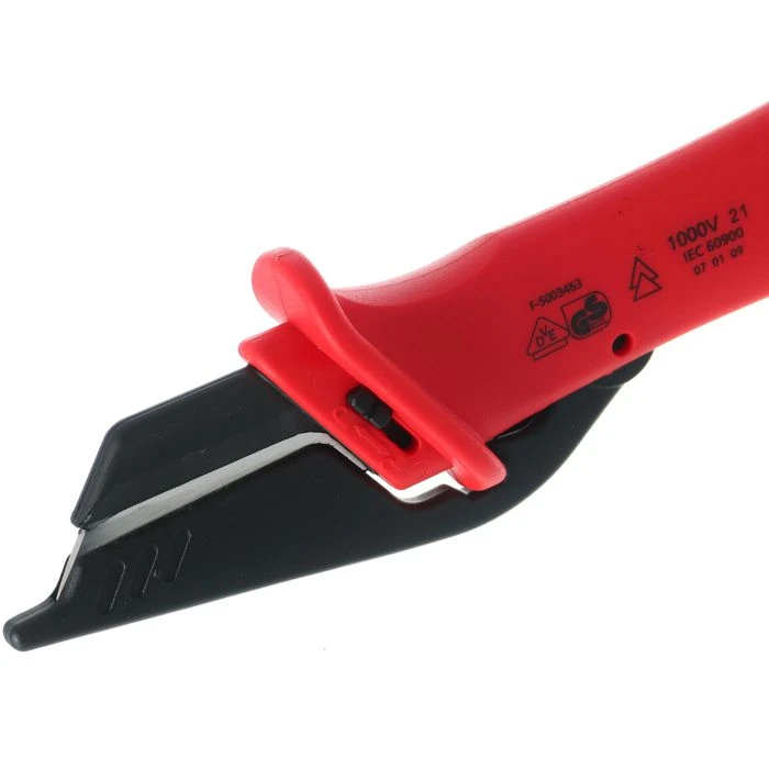 GEDORE-Red Kabelmesser R93220128, VDE Isoliert, 185mm, Mit Auswechselbarer Klinge 4 GEDORE-Red Kabelmesser R93220128, VDE Isoliert, 185mm, Mit Auswechselbarer Klinge – Bild 4