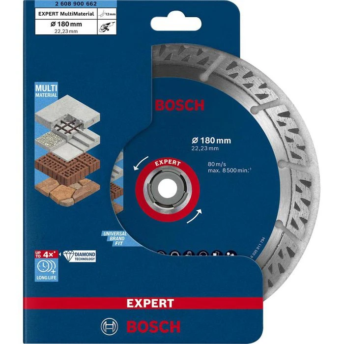 Bosch Trennscheibe Expert MultiMaterial 2608900662, 180 X 2,4mm, Diamanttrennscheibe 3 Bosch Trennscheibe Expert MultiMaterial 2608900662, 180 X 2,4mm, Diamanttrennscheibe – Bild 3