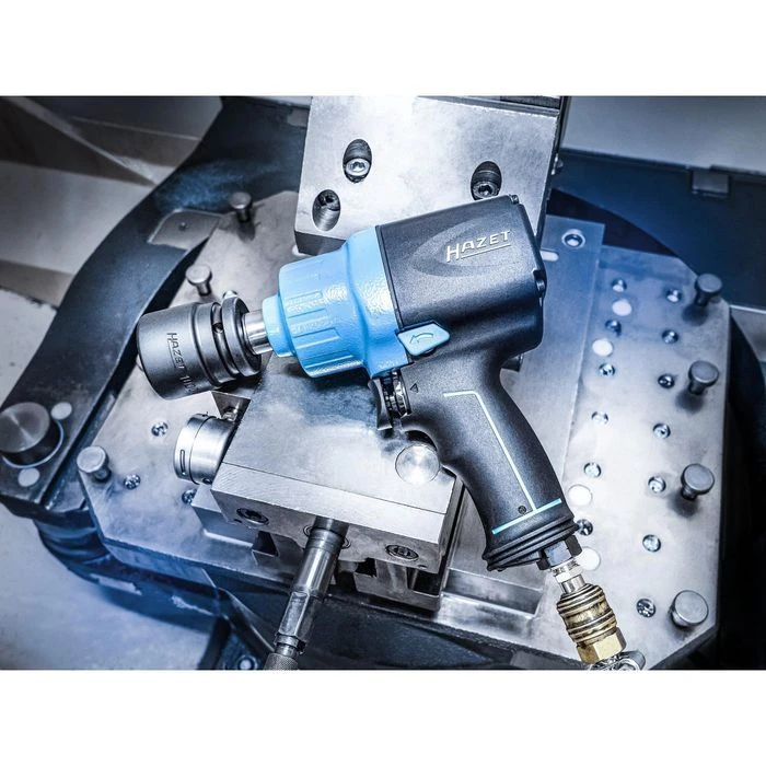 Hazet Druckluft-Schlagschrauber 9013M, 1890Nm, 3/4 Zoll (20mm) Vierkant, Doppelhammer Schlagwerk 4 Hazet Druckluft-Schlagschrauber 9013M, 1890Nm, 3/4 Zoll (20mm) Vierkant, Doppelhammer Schlagwerk – Bild 4