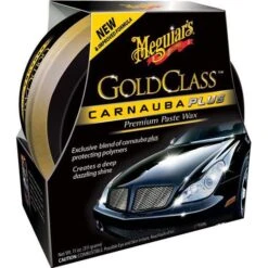 Meguiars Lackversiegelung Gold Class Carnauba Plus, Premium Paste Wax, G7014, 311 Ml