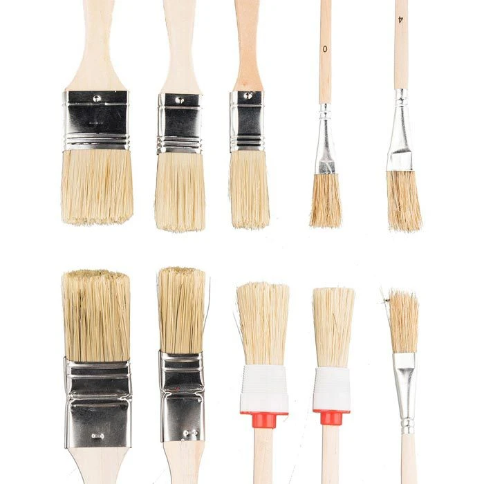 Nölle Malerpinsel 9115, Set, 10-teilig, Verschiedene Pinselarten Mit Chinaborsten 2 Nölle Malerpinsel 9115, Set, 10-teilig, Verschiedene Pinselarten Mit Chinaborsten – Bild 2