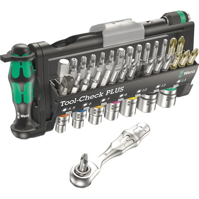 Wera Bitset 9750 Kraftform Kompakt Tool-Check PLUS, 57-teilig, Schlitz, Kreuz, Torx, Steckschlüssel 3 Wera Bitset 9750 Kraftform Kompakt Tool-Check PLUS, 57-teilig, Schlitz, Kreuz, Torx, Steckschlüssel – Bild 3