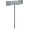 Alberts Nummernschild-Befestigung, Einschlagpfosten, 75 Cm Höhe