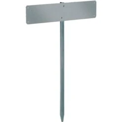 Alberts Nummernschild-Befestigung, Einschlagpfosten, 75 Cm Höhe