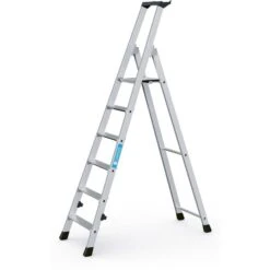 Zarges Stehleiter Nova S, 42456, Aus Aluminium Mit 6 Stufen