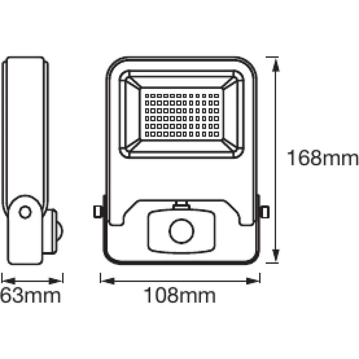 LEDVANCE LED-Außenstrahler Endura Flood, 10W 3000K, 800 Lm, Bewegungsmelder, Netzbetrieb 5 LEDVANCE LED-Außenstrahler Endura Flood, 10W 3000K, 800 Lm, Bewegungsmelder, Netzbetrieb – Bild 5