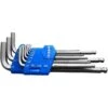 S&R Sechskantschlüssel 365303109, 9-teilig, Mit Kugelkopf, 1/16 - 3/8 Zoll